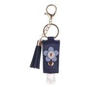 Asukohu Botellas vacías de jabón de manos recargables, contenedor de cosméticos, llavero para artículos de tocador, champú, botellas de cosméticos líquidos, botella vacía, llavero de mano para apretar