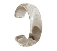 Asukohu Brazaletes geométricos de acrílico de gran tamaño, brazalete exagerado, accesorios de declaración, textura acrílica, adecuado para mujeres, pulsera de forma irregular, talla única, como se