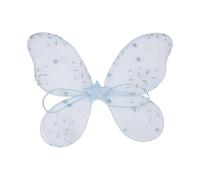 Asukohu Brillante Cosplay mariposa para adultos/niños accesorios de fotografía ligera y festival accesorios de fiesta traje de ala arco iris, E, Talla única