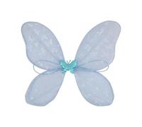 Asukohu Brillante Cosplay mariposa para adultos/niños accesorios de fotografía ligera y festival accesorios de fiesta traje de ala arco iris, a, Talla única