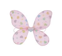 Asukohu Brillante Cosplay mariposa para adultos/niños accesorios de fotografía ligera y festival accesorios de fiesta traje de ala arco iris, G, Talla única