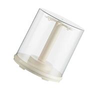 Asukohu Caja de almacenamiento transparente con función de música para figuras de cuerpos de juguete rellenos, protección de plástico, funda de exhibición de juguetes para niños con cubierta de polvo
