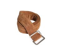 Asukohu Cinturón de pana para hombres y mujeres, correa de cintura ajustable suave, estilo vintage, cómodo, práctico, para uso diario, cinturón de pana retro, café, Talla única