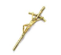 Asukohu Colgante vintage "Jesús para la cruz" para hombres y mujeres, joyería cristiana de moda, regalo religioso para los miembros de la familia