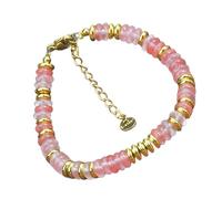 Asukohu Coloridas cuentas de piedra natural pulsera hecha a mano escasez impermeable Bohemia Bohemia regalo de joyería para mujeres estilo bohemio, talla única, como se describe