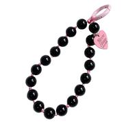Asukohu Colorido amor corazón perlas cadena colgante colgante correa mágica cable para bolsa de teléfono niñas cuerda colgante cuentas hechas a mano pulseras