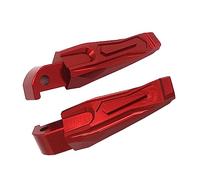 Asukohu Compatible con motocicletas NMAX155/125 XMAX300/250, reposapiés trasero de pasajero, pedal de aleación de aluminio, 1 par de superficies anodizadas, acabado de repuesto directo, aleación de