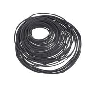 Asukohu Correas de transmisión de goma, tamaño mixto, 0,7 mm y 1,0 mm, sección cuadrada, longitud de plegado de 40-135 mm, para correa de transmisión de equipos auditivos vintage