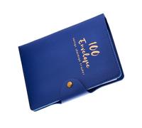 Asukohu Cuaderno de desafío de ahorro de 100 días, organizador portátil con sobre diseño de presupuesto para la administración del dinero, plantillas de carpeta presupuestarias únicas, b