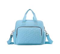 Asukohu Elegante bolsa de pañales de hospital para bebé con diseños espaciosos, bolsa de hombro para pañales de bebé, fácil de transportar para madres recién nacidas y maternidades, a
