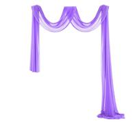 Asukohu Elegante cortina de boda, telón de fondo suave que fluye para ceremonias, fiestas y eventos, con diseño resistente a las arrugas, telón de fondo multiusos para celebración