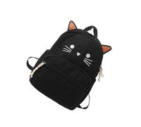 Asukohu Elegante mochila transpirable mochila portátil bolsillos funcionales mochilas grandes perfectas para entrenamientos recados transpirable portátil viajero, Negro
