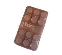 Asukohu Estuche de almacenamiento de lentes apto para viajes con herramienta a prueba de polvo y uso, 6 pares de soportes para lentes para trabajadores de oficina, estudiantes, organizadores de lentes