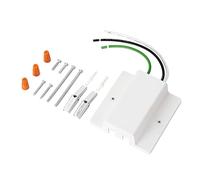 Asukohu H Track Float Canopy Connector Extraíble Power Case Multiuse H Tipo Carril Sistemas de iluminación para puerta de cocina Home Removable Power Box para espectáculos de baile en casa