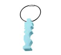 Asukohu Herramienta de limpieza para discos voladores con llavero, durabilidad, discos multifuncionales, cuidado para accesorios de camping, reparación de bordes de disco de golf