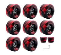 Asukohu Juego de ruedas de repuesto para patines de doble fila, para interiores o exteriores