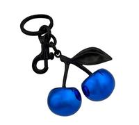 Asukohu Llavero de Cereza Azul Único Encanto Cereza Llavero Colgante Decorativo Para Mochilas Y Carteras Llavero Único