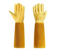 Asukohu Los guantes de jardín protegen sus manos y brazos de espinas afiladas. Regalo de jardinería para hombres y mujeres resistente al corte suave