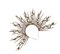 Asukohu Medusas Sombrero Oro Coronas de Serpiente Mythical Disfraz Accesorio de Moda para Mujeres de Moda Accesorios de Fiesta de Halloween