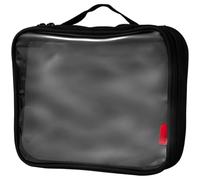 Asukohu Organizador compacto para documentos de identidad de viaje, 6 páginas transparentes, ideal para eventos y colecciones, álbum de almacenamiento de poliéster