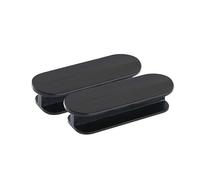 Asukohu Paquete de 2 manijas autoadhesivas para puerta de balcón, manijas adhesivas para armarios, manijas de hogar, puertas de balcón, exteriores, mango de vidrio, adhesivo