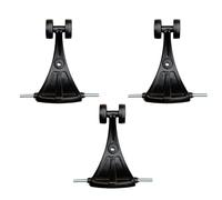 Asukohu Pieza de reparación de ruedas triangulares para niños, con varillas de metal oxidadas para coche de inercia, 3 piezas, accesorios de repuesto para rueda de coche