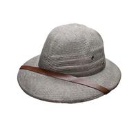 Asukohu Pith - Sombrero de paja hecho a mano para cosplay, elegante, para el sol, sorpresa, novia, para vacaciones, francés, correa ajustable