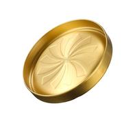Asukohu Placa de acero inoxidable de doble capa, resistente al calor, bandeja de almacenamiento para cocina, cuenco para servir, cuenco de acero inoxidable resistente a los arañazos