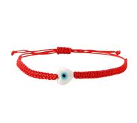 Asukohu Pulsera de hilo multicolor hecha a mano, protección de ojos malvados, unisex, portátil, regalo de joyería para festival, pulsera tejida a mano, talla única, como se describe