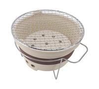 Asukohu Sistemas de cocción de arcilla con red de alambre extraíble, horno de caldera para camping, al aire libre y reuniones familiares, fuego de arcilla, fuego de cocina