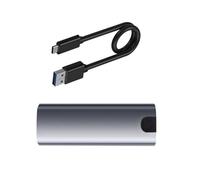 Asukohu Solid Drives - Adaptador NVME a USB 3.1 de 5 Gbps/10 Gbps, compatible con M-Key B-Key B+M, fácil instalación