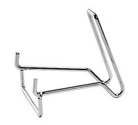 Asukohu Soporte de base de brazo de metal para piedras preciosas, minerales, decoración del hogar, minerales, fósiles, roca, geoda, soporte de exhibición, ornamento, L, como se describe