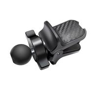 Asukohu Soporte de bola para teléfono de 17 mm, soporte para rejilla de ventilación de coche, soportes de cargadores, clips de ventilación de aire