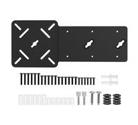 Asukohu Soporte de montaje de monitor ajustable para PC Host instalación de pared/escritorio con placa adaptadora y tornillos para monitor estación de acoplamiento