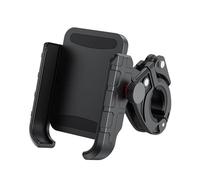 Asukohu Soporte de teléfono para ciclismo, soporte para teléfono de motocicleta, abrazadera desmontable para manubrio práctico soporte de actualización de soporte para bicicleta