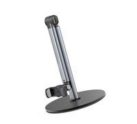 Asukohu Soporte de teléfono plegable para escritorio, altura ajustable, manos libres, telescópico, soporte universal para móvil, práctica transmisión en vivo