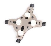 Asukohu Soporte multiusos para reparación de relojes con base de fijación de reloj, soporte de movimiento de caja segura, herramienta de mantenimiento