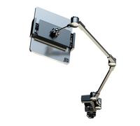 Asukohu Soporte para tableta para cocinar juegos de escritorio, abrazadera ajustable para teléfono, acostado para grabar vloggings, soporte para teléfono