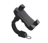 Asukohu Soporte para teléfono de motocicleta, soporte para teléfono móvil, abrazadera para manillar de teléfono celular, clip para scooter para teléfonos inteligentes de 4 a 7 pulgadas