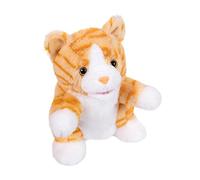 Asukohu Suave y encantador marioneta de mano de felpa con boca móvil juguete de peluche interactivo para juegos de rol, narración de historias, regalo para niños, juguete de peluche para niños