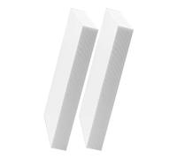 Asukohu Tableros de espuma azul/blanco, hojas de espuma para construcción de modelos y exhibiciones de arte, proyectos escolares, paquete de 2 hojas de manualidades, color blanco grueso