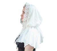 Asukohu Turbante multiusos de encaje para la cabeza, velo católico para varias ocasiones, eventos religiosos, accesorios para la cabeza, turbante, Multicolor, M