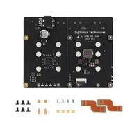 Asukohu X1011 - Placa de expansión de disco sólido NVMe de 4 puertos con convertidores DCDC eficientes de gestión de energía eficiente