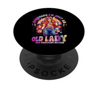 Asumiendo Que Solo Soy una anciana fue tu Primer Error Hippie PopSockets PopGrip Adhesivo