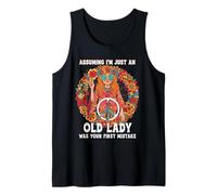 Asumiendo Que Soy Solo una anciana, tu Primer Error Camiseta sin Mangas