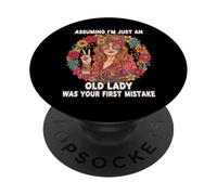 Asumiendo Que Soy Solo una anciana, tu Primer Error PopSockets PopGrip Adhesivo