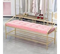 ASumPio Banco Organizador De Zapatos para Entrada con Cojín Banco Zapatero De Madera Maciza con Estante De Almacenamiento,C-100x35x56cm