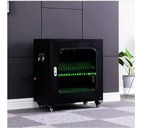 ASumPio Estación De Carga para Teléfonos Móviles, Recargable por USB, con Ruedas Universales, para Tabletas Y Teléfonos, 50 Ranuras,