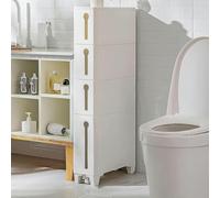 ASumPio Gabinete De Almacenamiento con Cajones Apilables, Gabinete De Almacenamiento Estrecho, Torre De Almacenamiento con Cajón Delgado Y Gabinete De Pie, Almacenamien,No Tissue Cabinet-4 Tier