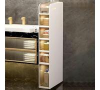 ASumPio Gabinete De Almacenamiento con Cajones Apilables Gabinete De Almacenamiento Gabinete De Almacenamiento, Gabinete Delgado De Almacenamiento De Papel Higiénico De,5 Tier-16cm